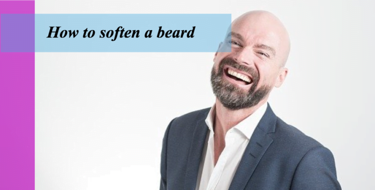 How to soften a beard